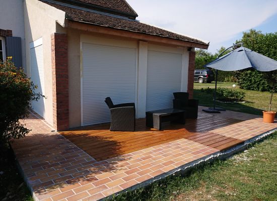 carrelage, lame de terrasse, rénovation